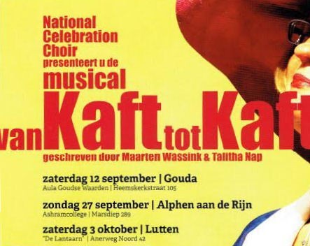 De musical Van Kaft tot Kaft van het National Celebration Choir heeft die vraag uitgewerkt in een ontroerend, leuk en opbouwend verhaal.