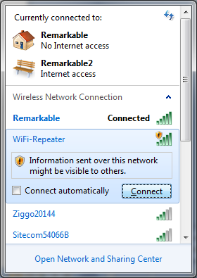 Instellen van de WiFi-Repeater in Repeater mode In deze handleiding leest u stap voor stap hoe u uw Gembird WNP-RP-001 WiFi-repeater kunt instellen.