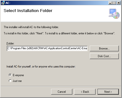 3.5 Installeren programma Het uitpak programma start zelf de volgende stap, namelijk het installeren van het programma.