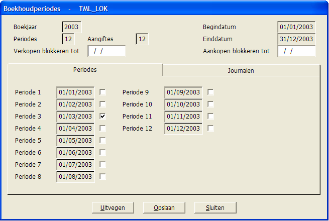 286 Helpfile DBFACTw 2.6Xxxx We beschrijven de zaken die u kunt ingeven. Een bestaand boekjaar wijzigt u door het boekjaar in te geven.