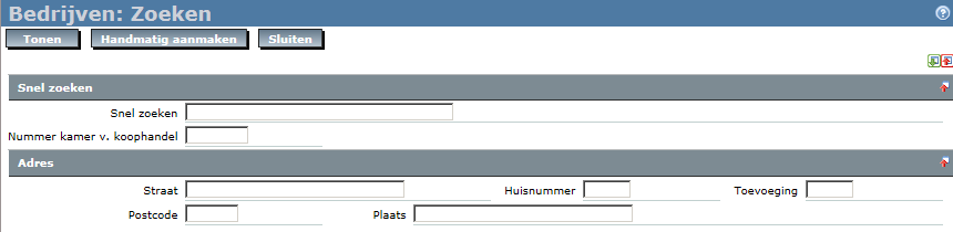 2. Inrichting Webservices.nl koppeling Nadat de software geïnstalleerd is, dient de koppeling naar Webservices.nl te leggen.