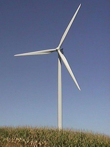 Wind productie voorspeld wind