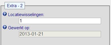 De prestatiemonitor Tijdens het maken van oefeningen wordt rechts naast het oefenscherm via een icoon bijgehouden hoe goed de student bezig is in deze oefening.