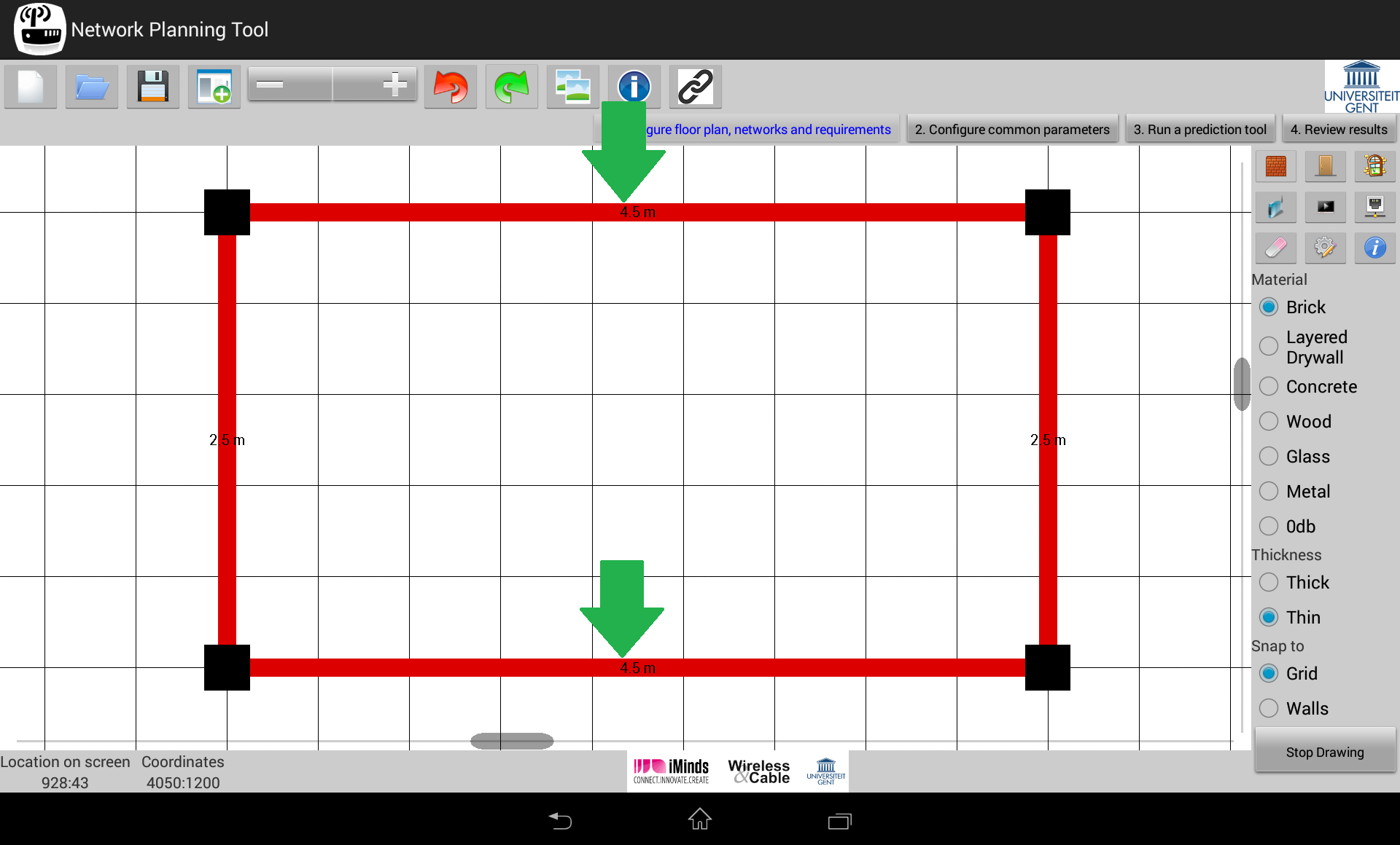 Figure 3.2: Illustration of how to do dragging and zooming.