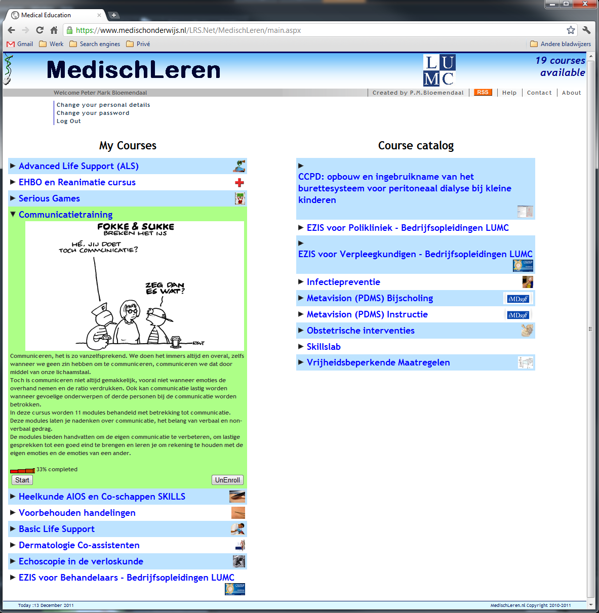 MedischLeren.nl maakt gebruik van dezelfde database als MedischOnderwijs.nl. Hierdoor hoeven gebruikers die al een account hebben op MedischOnderwijs.