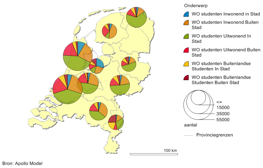 Amsterdam (incl Arnhem Breda Delft Eindhoven Enschede Groningen Leiden (incl Nijmegen Rotterdam s Gravenhage s HertogenBosch Tilburg Utrecht Wageningen 4.