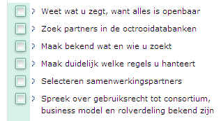 Model Octrooiwijzer samenwerking Samenwerking