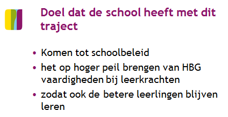 Dat er maar liefst drie normindicatoren onvoldoende waren, bracht de toenmalige directie ertoe om het CPS in te schakelen om dit de komende jaren op orde te