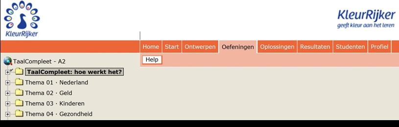 Bij het juist toepassen van de diagnostische toets kan er dus heel veel tijd bespaard worden. De diagnostische toets is voor de cursist te vinden in de online leeromgeving op www.taalsterk.