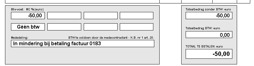 Deel 2d: Hoofdstuk 2 Oplossing oefeningen Verkoopdagboek OEFENING VERKOOPBOEK 9: Boek onderstaande creditnota in. Figuur Deel 2d: 2.9.1 De boekingen uit deze creditnota zijn.