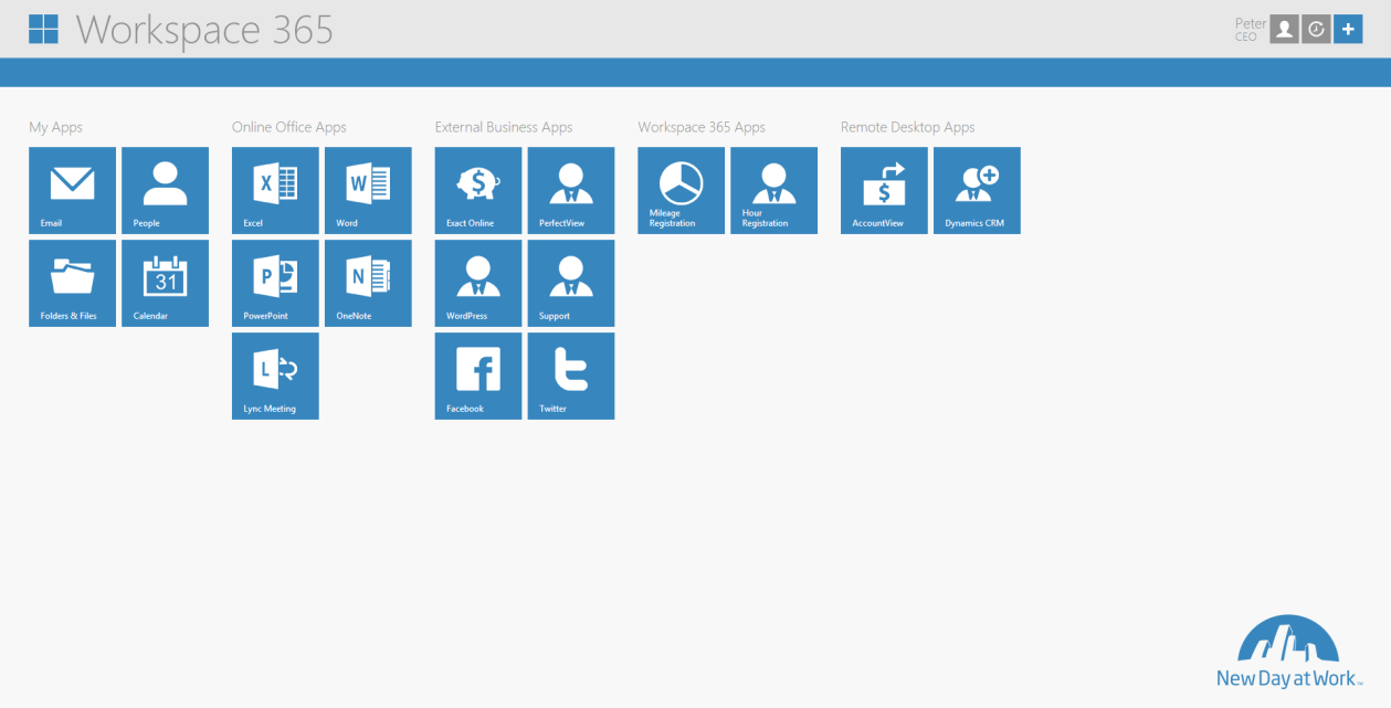 3. Office Plus Medewerker Deze medewerker voert dezelfde werkzaamheden uit als de Office medewerker. Aanvullend heeft hij ook specifieke, lokaal draaiende applicaties nodig.