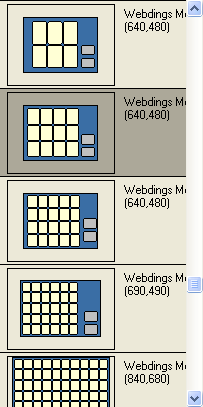 192 Werken met kant-en-klare paginasets Wanneer de gebruiker wint of op Opnieuw starten of Terug drukt, lijkt het voor de gebruiker nog steeds alsof het gekozen spelbord het enige is.