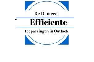 Meer informatie over het online programma De 10 meest efficiënte toepassingen in Outlook Handig filmpje per toepassing PDF bestand per