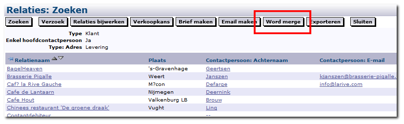 Kiest u voor Nee, dan wordt er niets opgeslagen. Klik op Ja om het document opnieuw op te slaan. Dit aangepaste Word-document overschrijft de huidige bijlage van het Synergy-document.