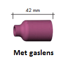 12 ø 19,5 mm Standaard 69.701.042.00 Nr. 4 ø 6,5 mm Met gaslens 69.701.042.10 Nr. 5 ø 8,0 mm Met gaslens 69.701.042.20 Nr. 6 ø 9,5 mm Met gaslens 69.701.042.30 Nr. 7 ø 11,0 mm Met gaslens 69.701.042.40 Nr.