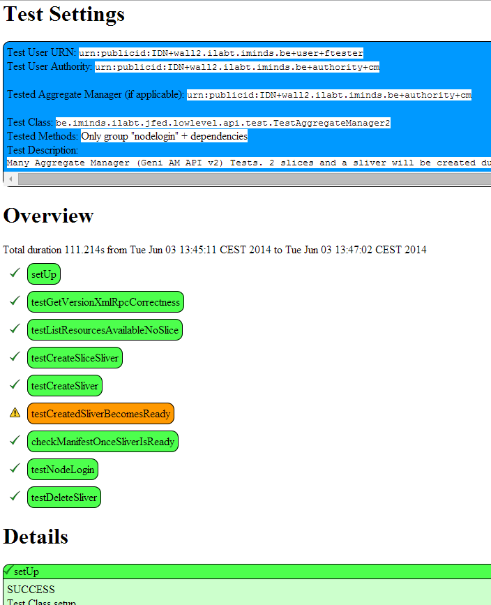 Hoofdstuk 5. Implementatie van de monitor 36 (a) De originele overview in XML formaat (b) Overview in html formaat Figuur 5.