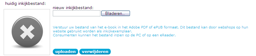 6. Promotionele gegevens U kunt het ISBN van het fysieke boek invullen in het scherm van de commerciële gegevens, zodat de promotionele gegevens (indien aanwezig) worden overgenomen bij uw e-book.