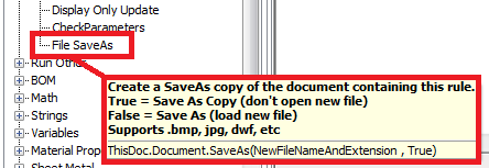 Bouw je ilogic Rules De ilogic rule editor toont je alle beschikbare out of the box rule snippets. Elke rule heeft een tooltip met meer informatie.