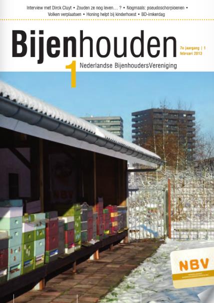 Bijenhouden In 2014 is Bijenhouden achtmaal verschenen. Om de zes weken krijgen de leden een gevarieerd tijdschrift met veel informatie en rijk geïllustreerd in de bus.