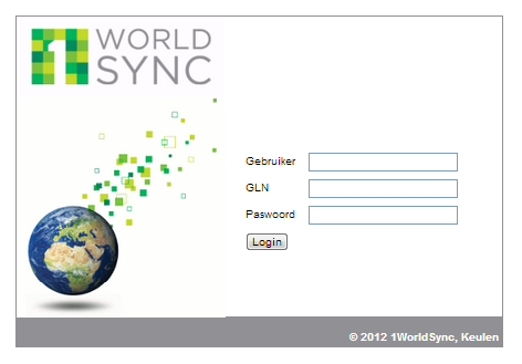 1. Inloggen en uitloggen Met de gebruikersnaam en het paswoord dat u van het CDB team ontving, kunt u inloggen in de omgeving via de website van 1WorldSync.