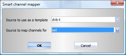 Druk vervolgens op de Import knop om de tuner configuratie en gevonden kanalen over te nemen.