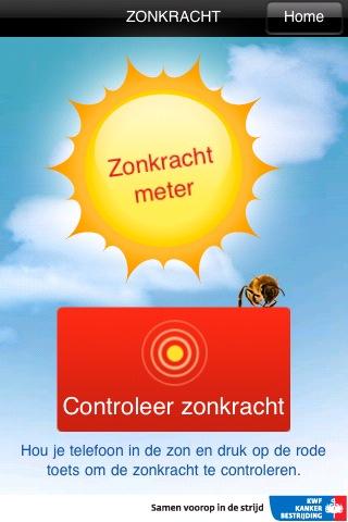 Campagne opbouw De app werd onder de aandacht gebracht via de mobiele landingspagina, maar kon ook worden gedownload via mobiel internet of door een sms met ZON te sturen naar 4414.