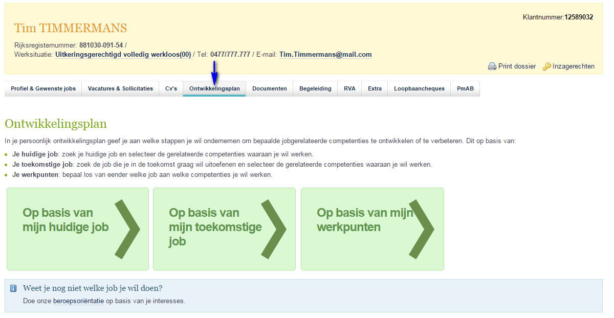 In deze rubriek kan je: een aanvraagformulier voor een bekwaamheidsbewijs afdrukken, aangeven welke vakken je wil en kan onderrichten, aangeven in welk(e) onderwijsnet(ten) je wil les geven, aangeven