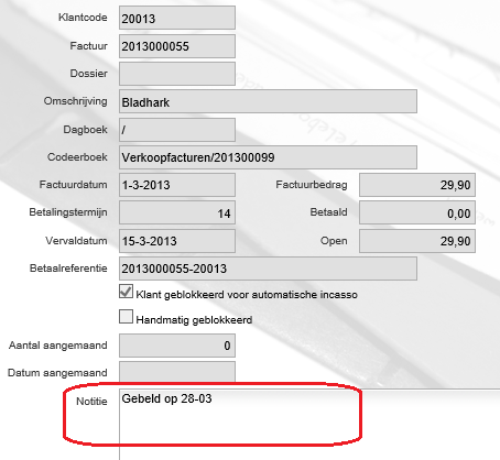 4 Hoofdmenu Relaties 4.