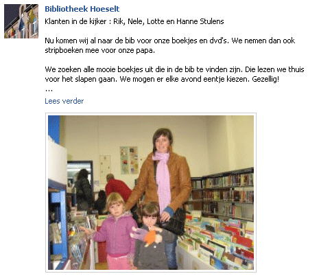 Gooi ook gerust eens met wat cijfers Zet je publiek in de kijker De bibliotheek is