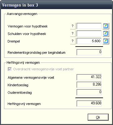 Met behulp van de optie Jaarruimte berekening kunt u voor uw relatie(s) eenvoudig de fiscale jaarruimte voor eventuele aanvullende pensioen- en/of lijfrente opbouw bepalen.