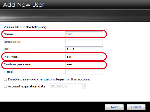 1 Uw NAS configureren 1.