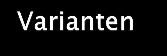 - Variante = een alternatieve conceptie- of uitvoeringswijze die hetzij op vraag van de aanbestedende overheid, hetzij op initiatief van de inschrijver wordt ingediend; - Verplichte variante: AO