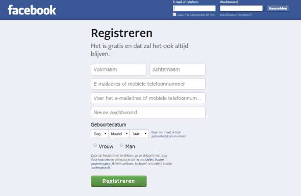 1 Start Om te beginnen dien je een Facebook-profiel aan te maken. Indien je dit reeds hebt, dan kan je ervoor kiezen om van daaruit een sportclub-pagina aan te maken.