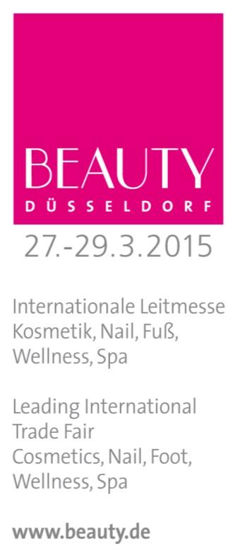 BEAUTY DÜSSELDORF: internationale toonaangevende beurs voor cosmetica, nail voet, wellness en spa 27-29 maart 2015 Succevol voor schoonheid: 30 jaar BEAUTY DÜSSELDORF BEAUTY DÜSSELDORF heeft de