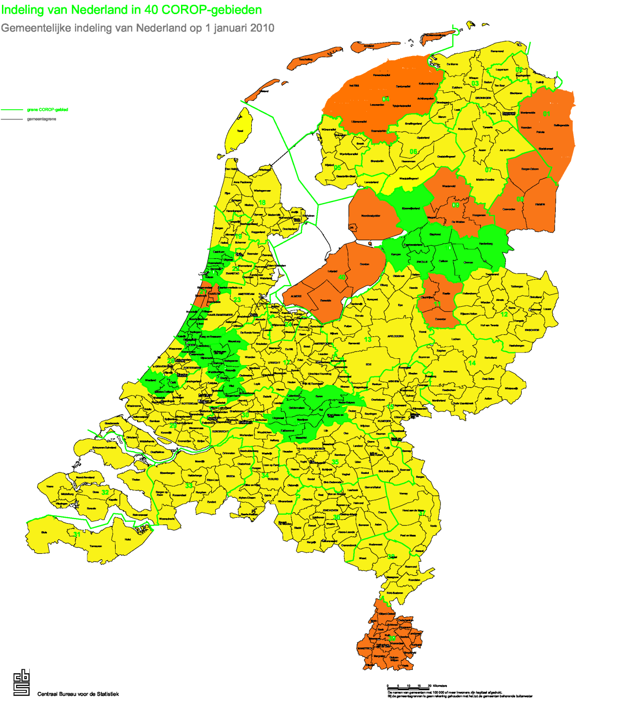 Februari 2011 Consumentenvertrouwen < -20 Zwaar negatief Consumentenvertrouwen tussen -20 en -10 Midden negatief