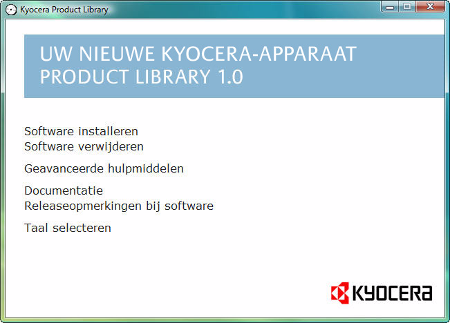 Printerdriver installeren Zorg ervoor dat de printer aan staat en is aangesloten op de pc voordat u de printerdriver vanaf de cd-rom installeert.