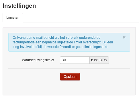 7 VoIP instellingen Klik in de menubalk op Instellingen om de pagina met instellingen te openen. 7.