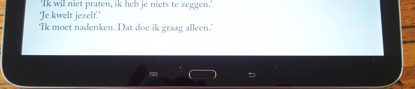 Weergave wijzigen: klik op Verversen van leesapp om nieuw geleende ebooks in app te tonen.