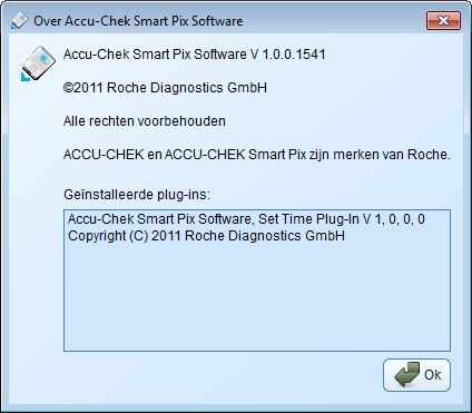 Opmerking m.b.t. de versie Opmerking m.b.t. de versie Deze gebruiksaanwijzing heeft betrekking op de Accu-Chek Smart Pix-software versie 1.0 in combinatie met een Accu-Chek Smart Pix-systeem versie 3.
