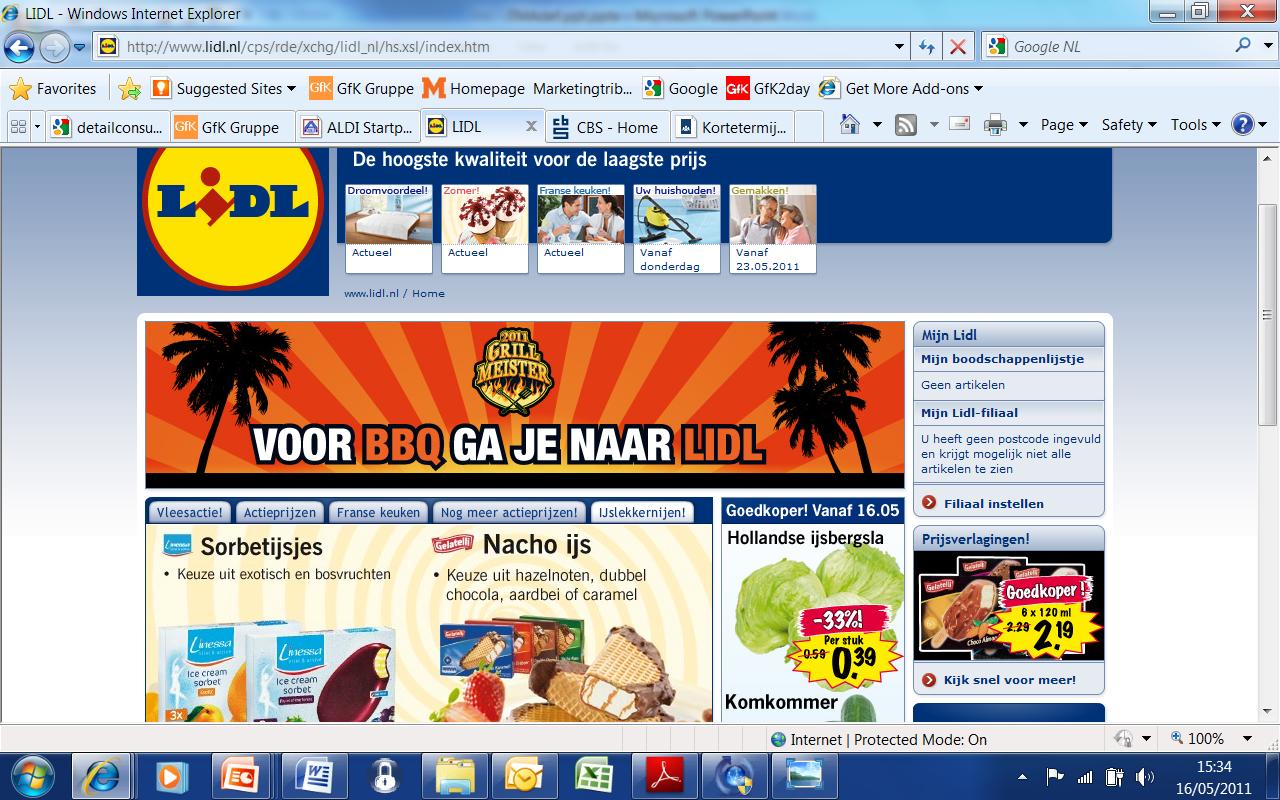 28 Lidl tekent