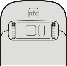 Connectiviteit 121 NFC Info over NFC Met Near Field Communication (NFC) is het eenvoudig en leuk om verbinding te maken en gegevens te delen.