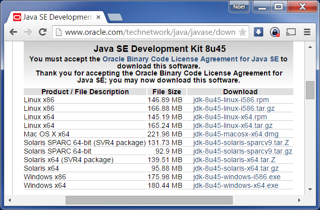 internet. Haal de JDK-documentatie van de website http://www.java.com. Selecteer Download bij Java SE 8 Documentation.