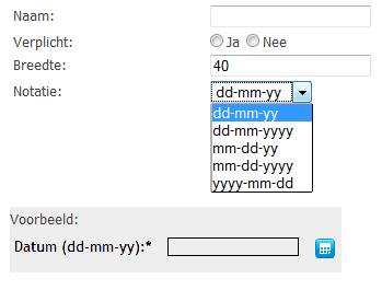 o E-mailadres: Dit veld controleert of er een geldig e-mailadres is ingegeven en gebruikt dit adres om de dankmail naar toe te sturen.