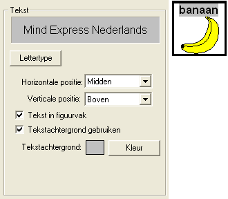 Mind Express 16 Het lettertype aanpassen. Klik hiervoor op de knop Lettertype. Er verschijnt een standaard Windowsvenster waarin u het lettertype, de lettergrootte en de stijl kunt aanpassen.