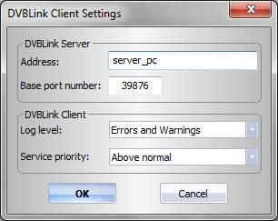 DVBLink Network Client Installatie Start DVBLinkNetworkClient.msi op een client computer op, om DVBLink Network Client te installeren.