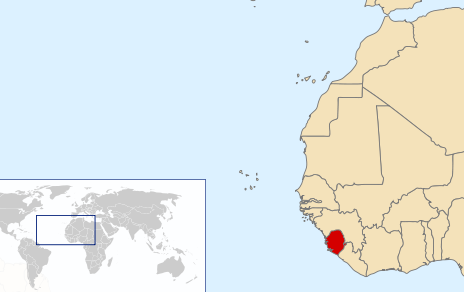 7.3.4 Burgeroorlog in Sierra Leone 9899 Illustratie 50: kaart van Sierra Leone Land Sierra Leone Hoofdstad Freetown Bevolking 6 440 053 (2009) Officiële taal Engels (Creools is het bekendste dialect)