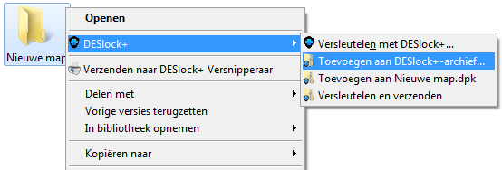 26 4.7 DESlock+ User Manual Versleuteling van tekst en het Klembord Tekst kan worden versleuteld door met de rechtermuisknop op het DESlock+-pictogram in het systeemvak te klikken en Versleuteling