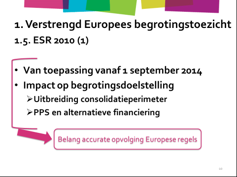 AANPASSING VLAAMSE BEGROTING 2014 EN VLAAMSE