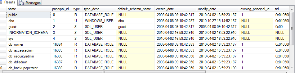 17 Gebruikers toevoegen aan een database Database Planten in de map D:\Data zetten en koppelen in SQL Server door rechtsklikken en attach te kiezen.
