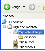 21 Mappen op de computer Mijn documenten = hier bewaar je teksten,.